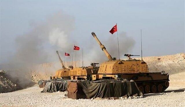 ارتش ترکیه به شمال حلب حمله کرد