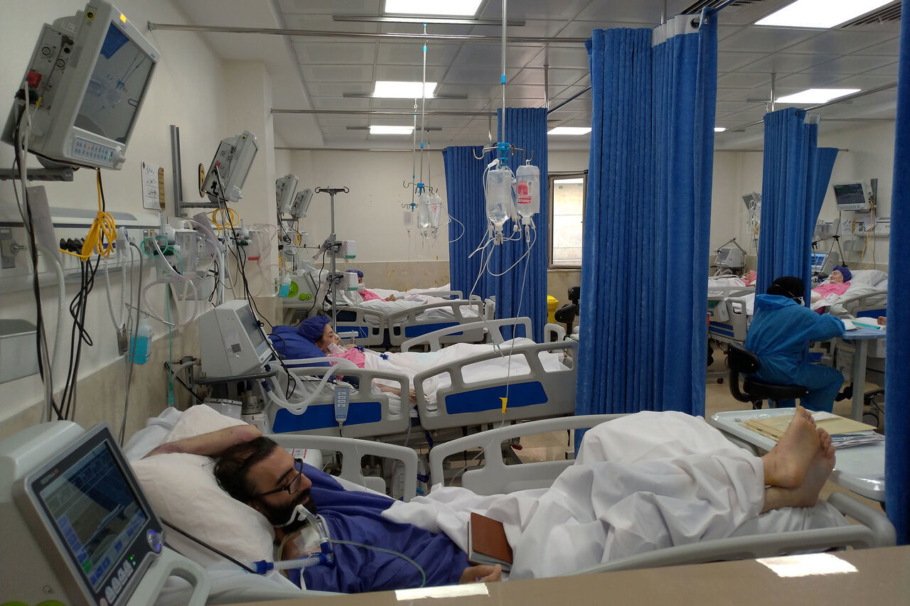 یک بیمارستان در تهران رکورد بستری های کرونایی را شکست