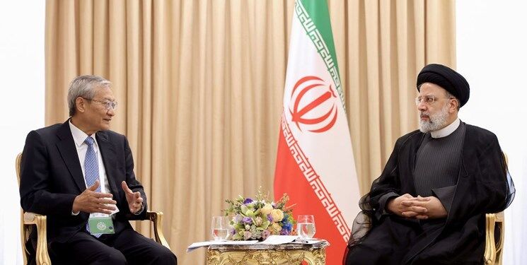 دیدار رئیسی با دبیرکل سازمان همکاری شانگهای 