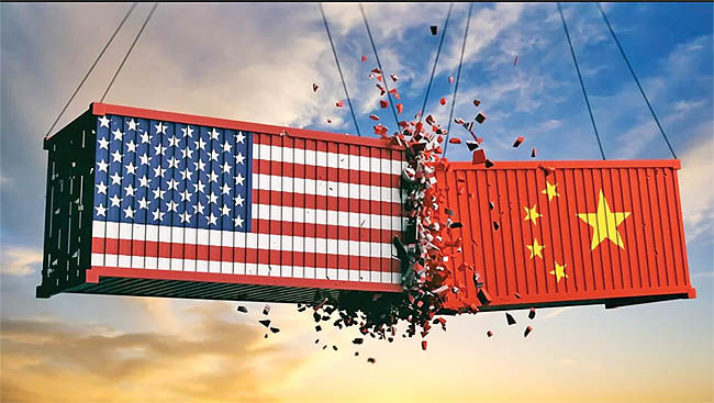 شوک تجاری به چین و آمریکا