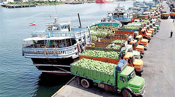 صادرات فله‌‌ای غذا به همسایه‌ها