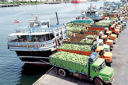 صادرات فله‌‌ای غذا به همسایه‌ها