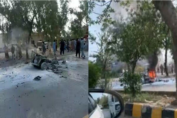 انفجار انتحاری یک خودروی نیروهای امنیتی +جزئیات