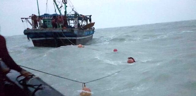 نجات ماهیگیران ایرانی توسط آژانس امنیت دریایی پاکستان
