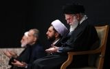 اولین شب مراسم عزاداری ایام شهادت حضرت فاطمه‌زهرا(س)  با حضور رهبر انقلاب اسلامی 