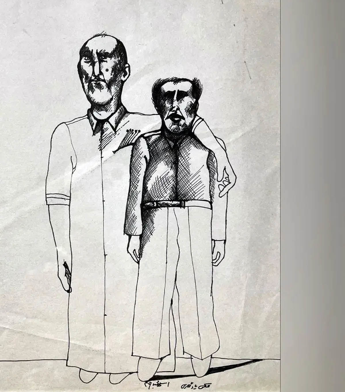 «جان پر تلاطم» علیرضا اسپهبد در گالری سهراب