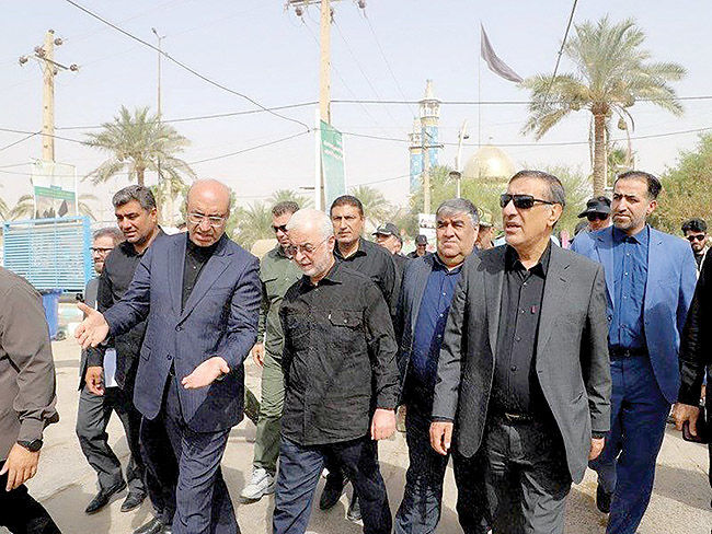  تقدیر از استان کرمانشاه  در خدمت به زائران