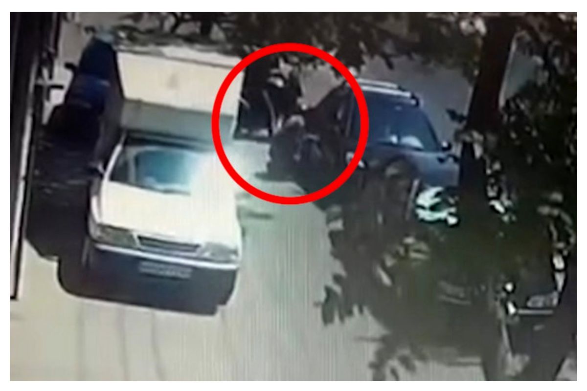 سرقت ناکام ضبط خودرو در تهرانپارس + فیلم