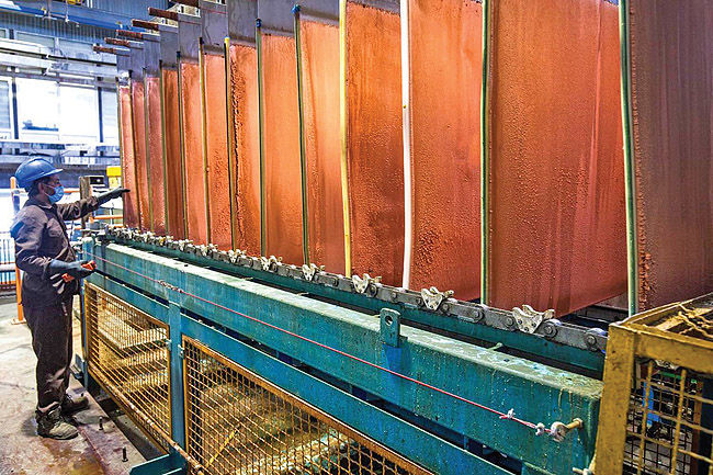 تب مس در بازار جهانی