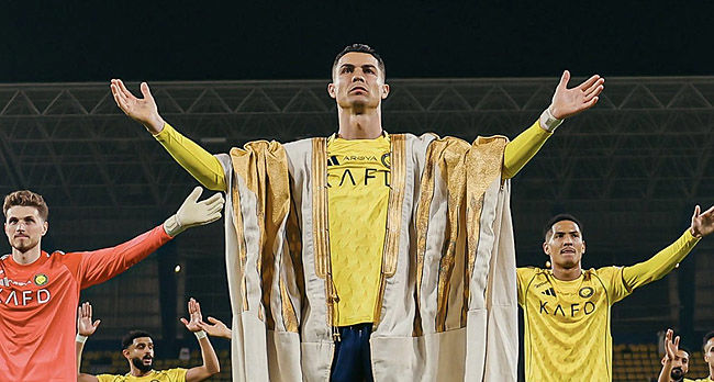 رونالدو به عربستان تعلق دارد