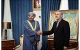 تصاویری از دیدار وزیر کشور عمان با لاریجانی