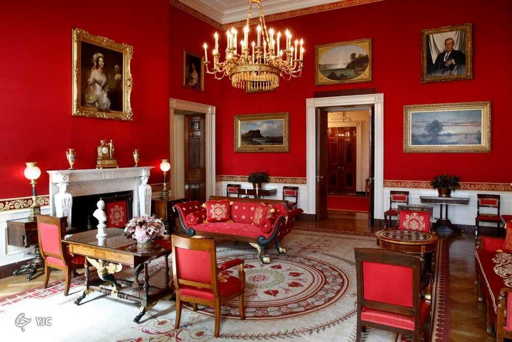 از اتاق قرمز کاخ سفید چه می‌دانید؟+عکس
