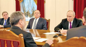 ملاقات با پوتین در سن‌‌پترزبورگ