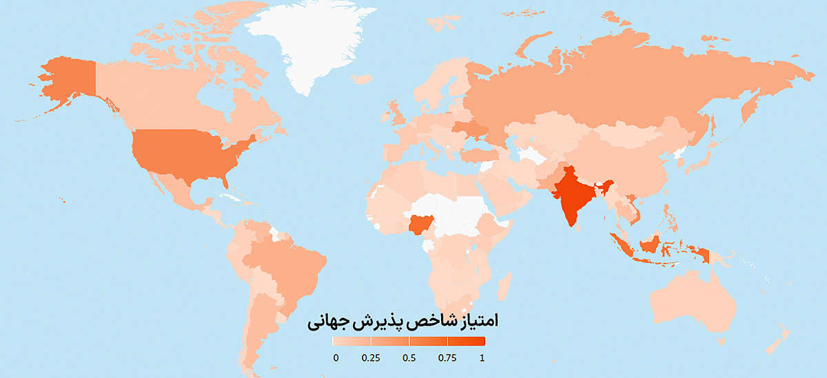 رتبه  130 ایران در پذیرش کریپتو