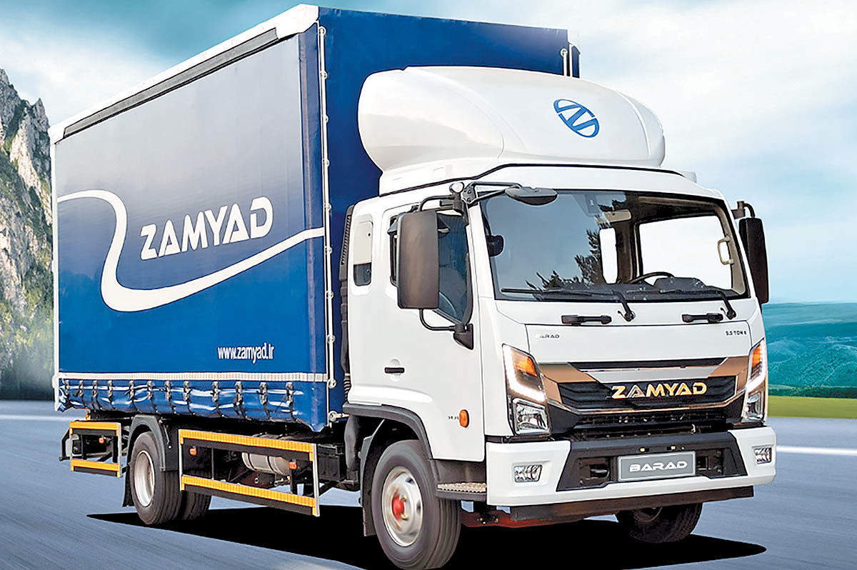 کامیونت باراد در راه ناوگان حمل‌‌‌‌ونقل کالای کشور