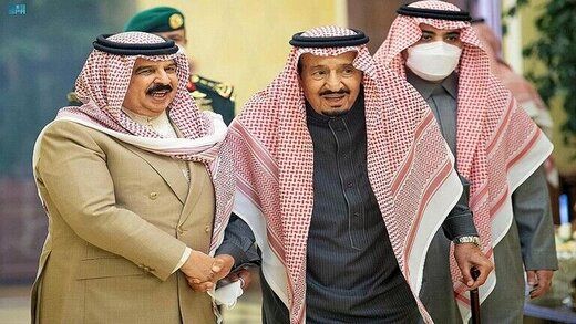 گفتگوی پادشاه بحرین با شاه سعودی درباره ایران