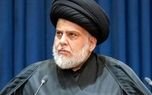 حضور مقتدی صدر در مراسم تشییع رهبر شهید انقلاب +فیلم