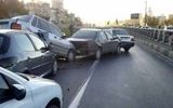 تصادف زنجیره‌ای در اتوبان امام‌ علی/ چند نفر مصدوم شدند؟