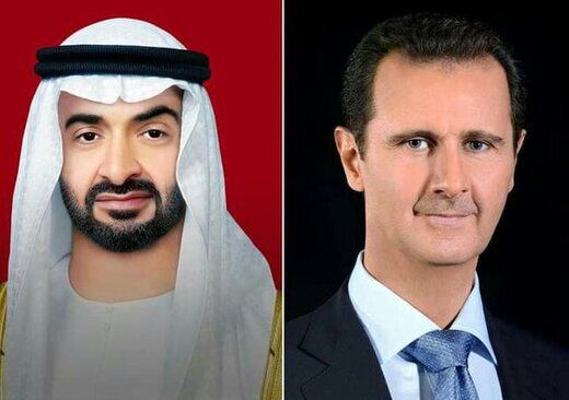 پیام بشار اسد به رئیس جدید امارات 