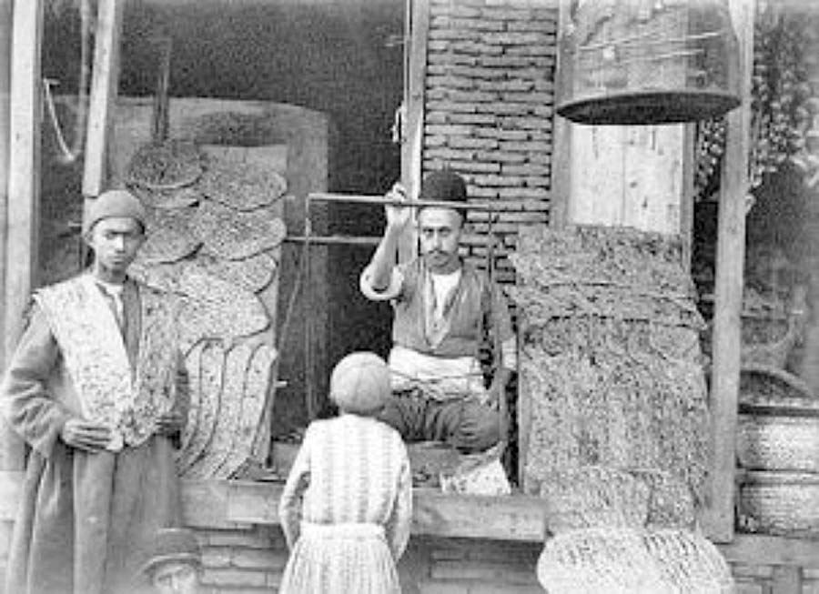 انواع نان در دوره قاجار