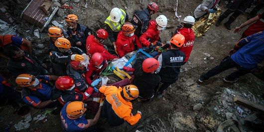 شمار قربانیان زلزله ترکیه به ۳۵ نفر رسید