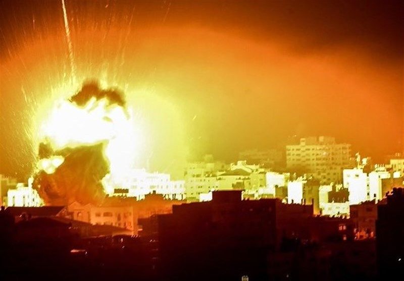 بمباران نوار غزه از سر گرفته شد