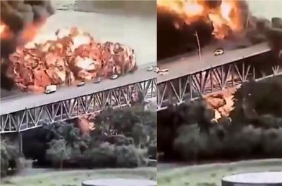 فوری/ انفجار و آتش‌سوزی مرگبار در پل قاره آمریکا در پاناما
