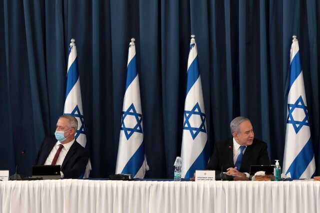 درگیری میان نتانیاهو و گانتس در جلسه کابینه