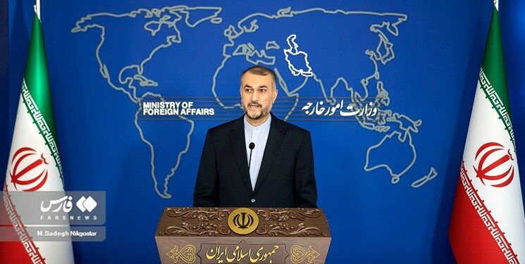 توئیت امیرعبداللهیان با هشتگ ماهواره نور 2 