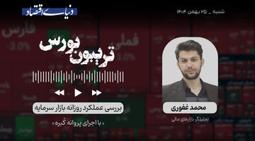 وضعیت سرخ بورس