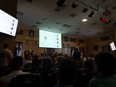 قطع برق حین سخنرانی وزیر قزاقستان در اجلاس اکو+ فیلم