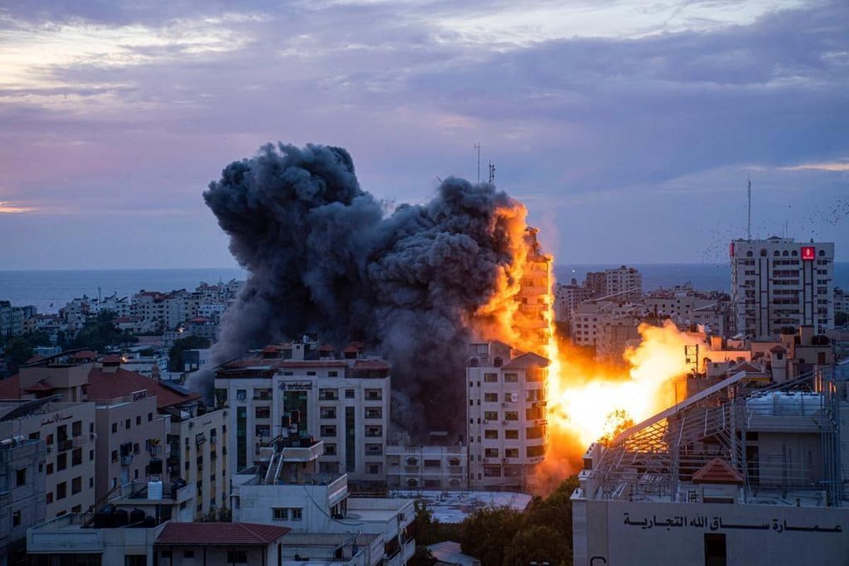 حملات همه‌جانبه ارتش اسرائیل به خان یونس + فیلم
