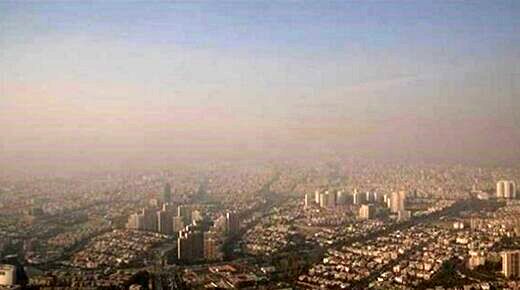 وضعیت آلودگی هوای تهران/ باران در راه است