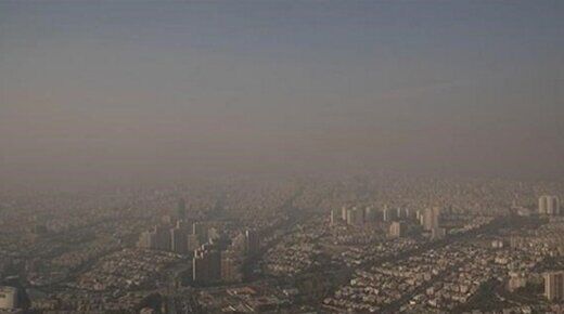 وضعیت آلودگی هوای تهران/ باران در راه است