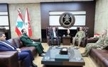 دیدار سفیر ایران با وزیر دفاع و فرمانده ارتش لبنان