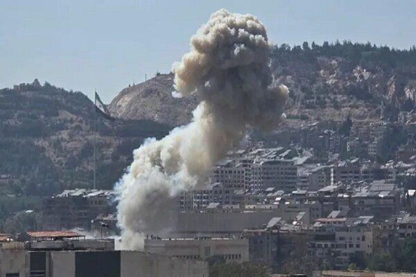 حومه دمشق هدف حمله اسرائیل قرار گرفت