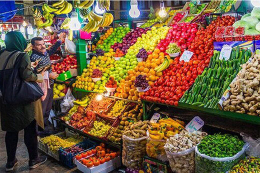 قیمت انواع میوه در بازار 