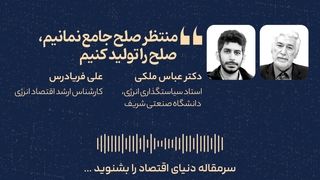 منتظر صلح جامع نمانیم، صلح را تولید کنیم
