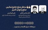 منتظر صلح جامع نمانیم، صلح را تولید کنیم