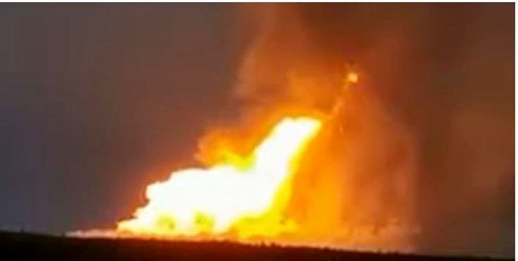 انفجار مهیب در بزرگترین میدان گازی روسیه