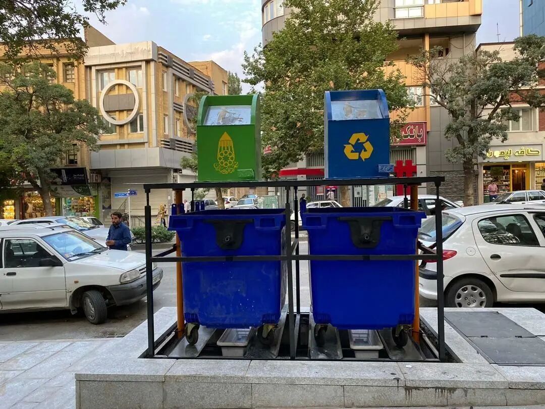 مخازن زباله در تهران برقی می‌شوند