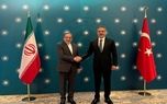 دیدار وزرای خارجه ایران و ترکیه در استانبول