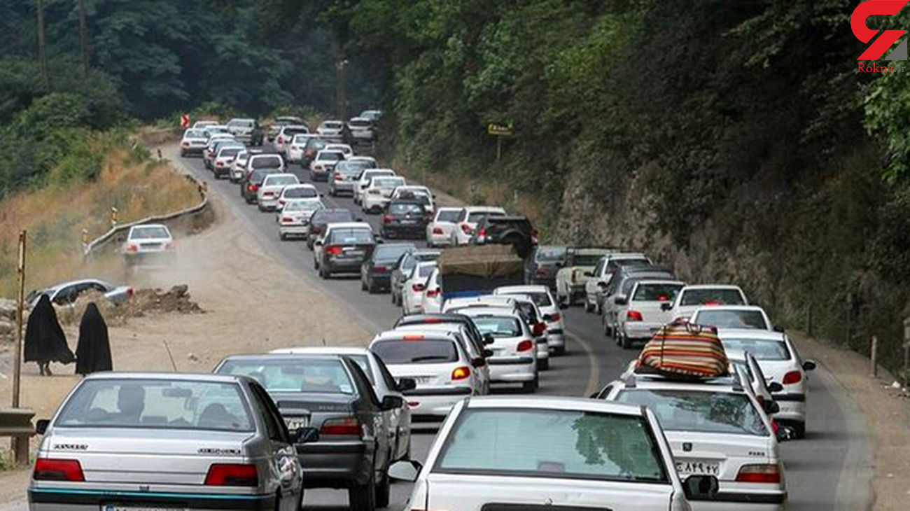 وضعیت ترافیکی کشور/ محور کندوان مسدود شد