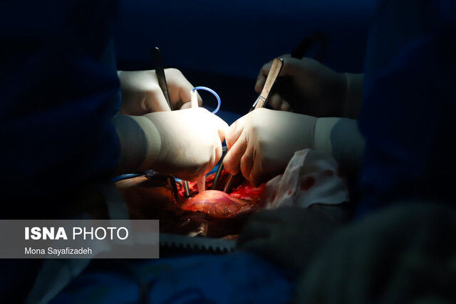 عملیات پیوند قلب از طریق انتقال هوایی