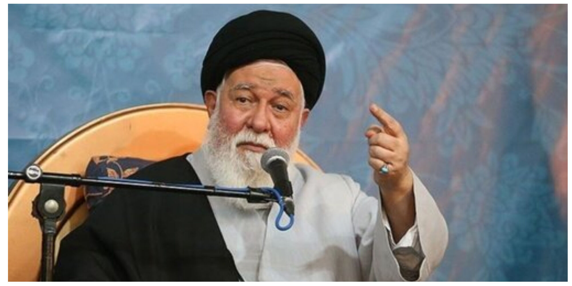 علم‌الهدی: می‌گویند مشهد درگیر کم آبی است اما خاک داریم