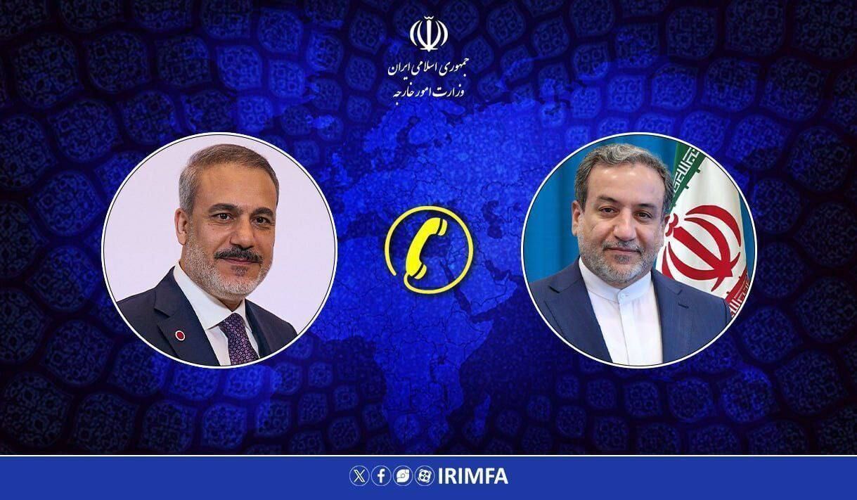 تماس تلفنی عراقچی با فیدان درباره مذاکرات هسته‌ای