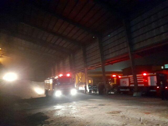 آتش سوزی در کارخانه قند فریمان برای دومین بار