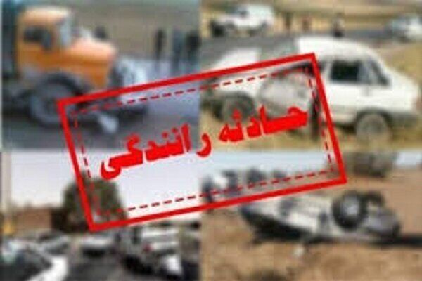 تصادف خونین سمند با تریلر/ 6 نفر مصدوم شدند