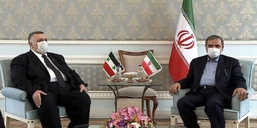 محسن رضایی با یک مقام خارجی دیدار کرد