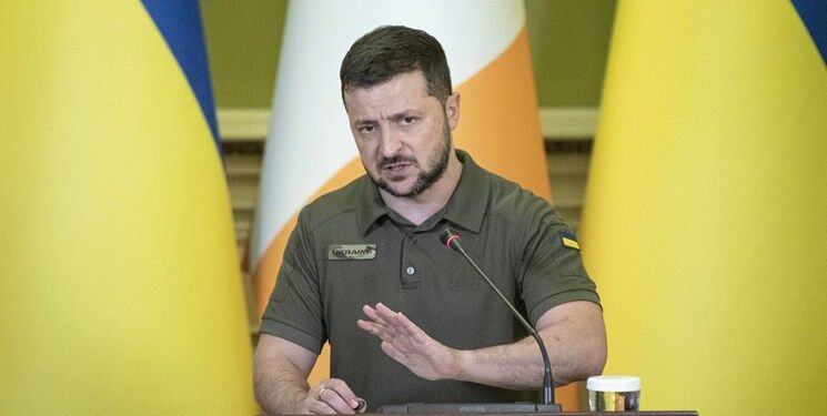 زلنسکی دستور تخلیه فوری صادر کرد